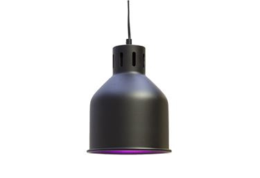Svart växtlampa